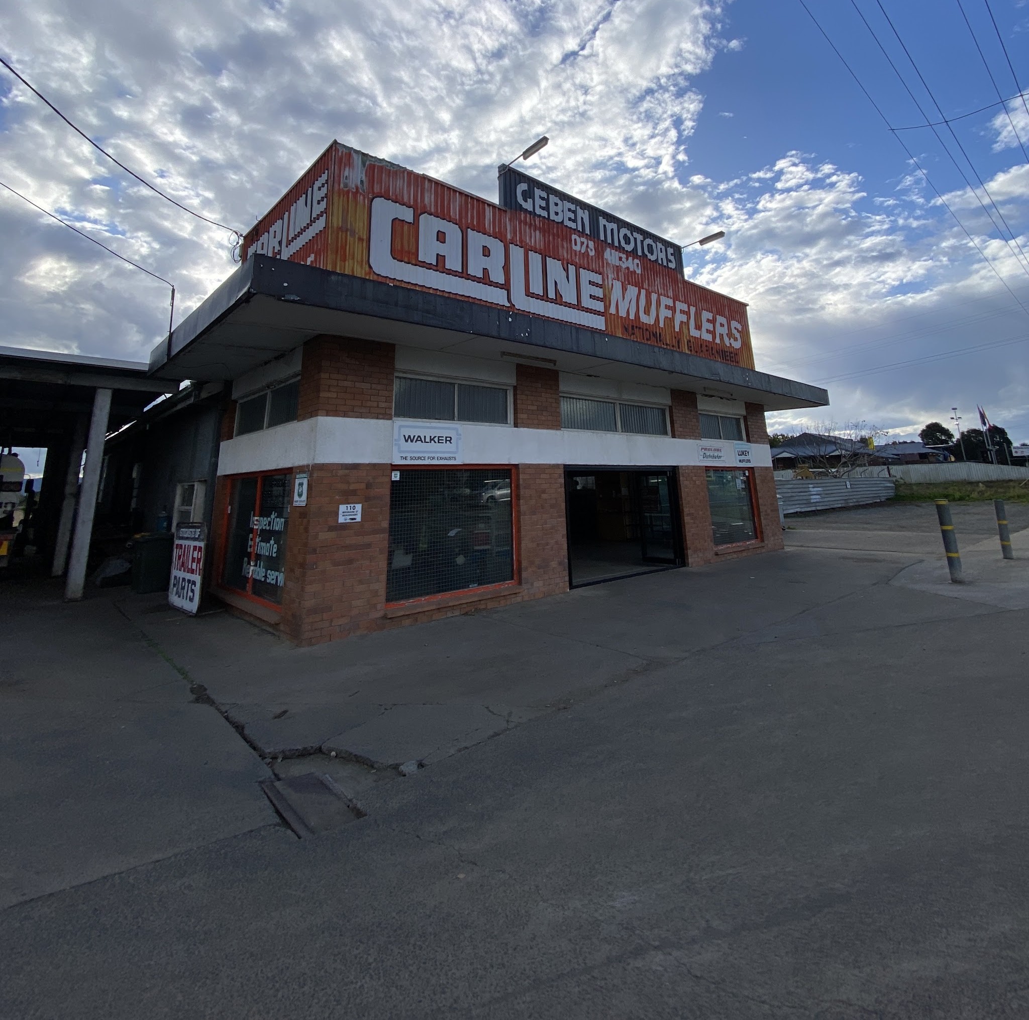 The Geben Mechanical building on Brisbane Street, Beaudesert